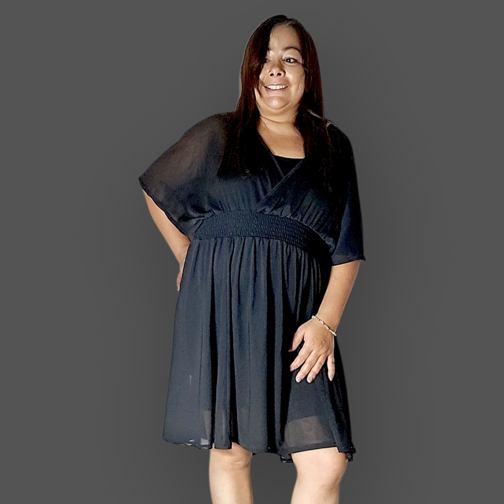Torrid Black Midi Dress - Picture 8 of 14
